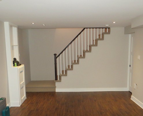 Basement renovations